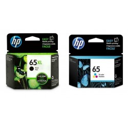 Genuine HP 65XL Black + HP...